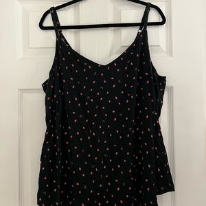 Torrid 3X strawberry tank top